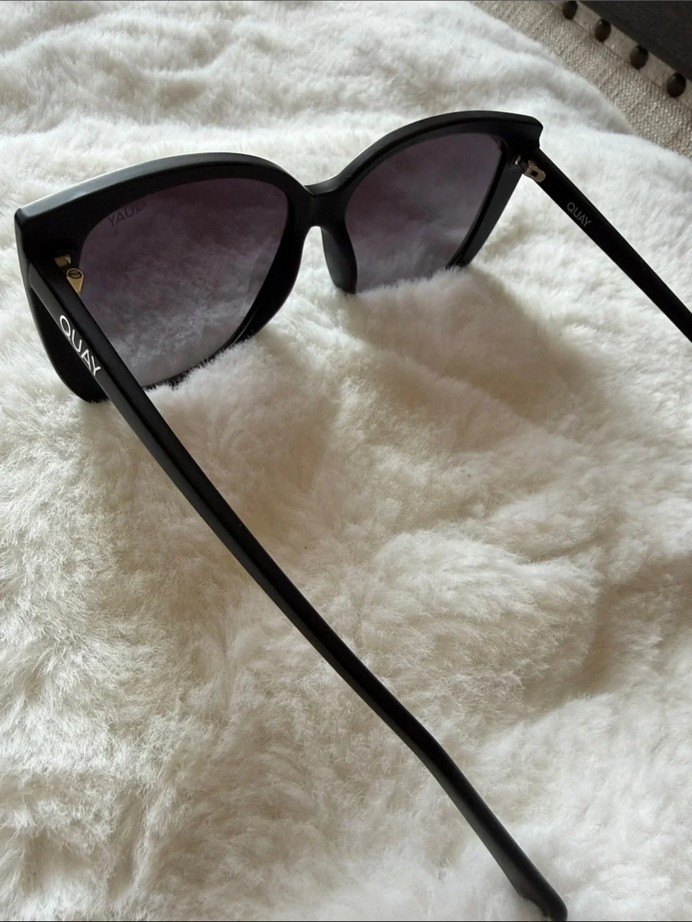 Quay Australia Black Oversized and Square Sunglasses Set